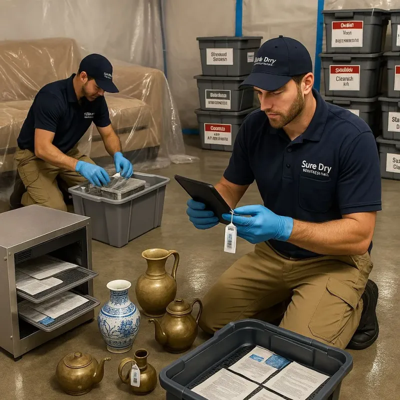 Content Protection and Restoration process in Lamartine, WI