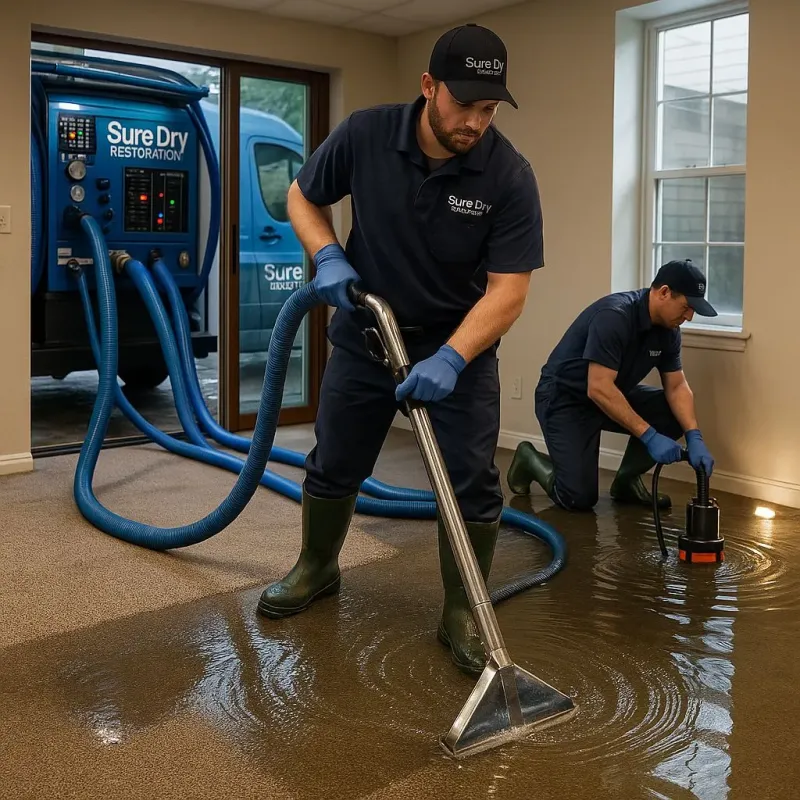 Water Extraction and Removal process in Lamartine, WI